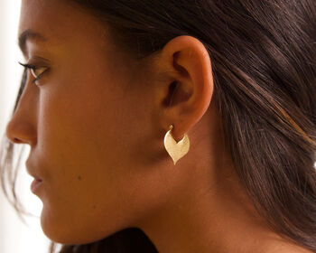 Lotus Petal Hoops, 2 of 5