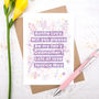 Personalised Text Card, thumbnail 2 of 7