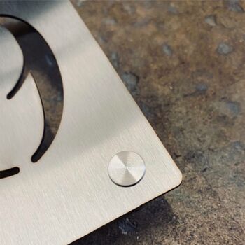 Stainless Steel House Number, 8 of 10