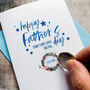 Personalised Scratch Off Father's Day Days Card, thumbnail 1 of 3