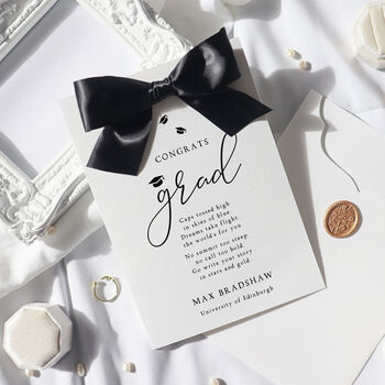 University Graduation Card Personalised Graduation Gift Congrats Grad, 2 of 10