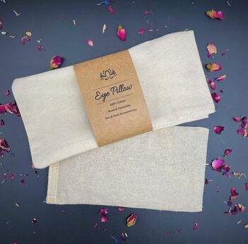 Aromatherapy Hot And Cold Lavender Or Rose And Chamomile Eye Pillows, 5 of 6