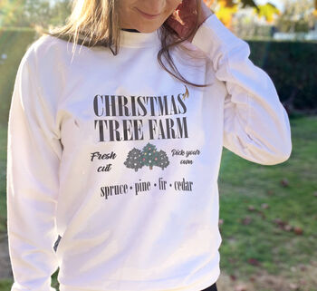 Christmas Tree Farm Sweatshirt, 2 of 2