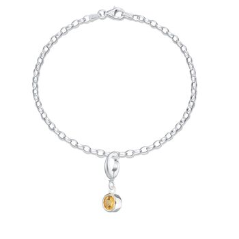 Citrine Bracelet, November Birthstone, 2 of 7