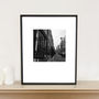 Greenwich, London, Black And White Signed Art Print, thumbnail 1 of 7