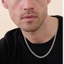 Sterling Silver Curb Chain Necklace Four.3mm 20 Inches, thumbnail 2 of 5