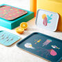 Splendid Sea Creatures Large Wooden Tea Tray, thumbnail 2 of 6