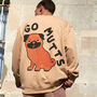 Go Mutts Men's Dog Slogan Sweatshirt, thumbnail 1 of 6