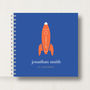 Personalised Kid's Space Rocket Scrapbook Or Album, thumbnail 1 of 10