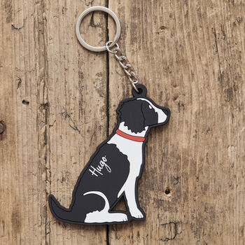 Springer Spaniel Key Ring Personalisation Available, 2 of 8