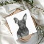 Cheeweenie Dog Card, thumbnail 1 of 5