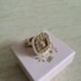 Gold Antique Adjustable Ring, thumbnail 3 of 7