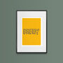 Brew, Colourful Kitchen Print, thumbnail 2 of 6