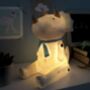 Wood Effect Cute Sitting Triceratops Light, thumbnail 3 of 4