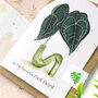 For My Favourite Plant Parent Arched Card, thumbnail 3 of 9