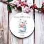 Personalised Mother's Day Polar Bear Decoration, thumbnail 1 of 2