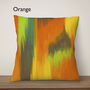 Abstract Northern Lights Square Cushion, Many Colours, thumbnail 2 of 7