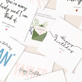 Personalised Just Engaged Card For Godson And Fiancée, 6 of 6