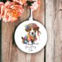 Personalised Jack Russell Hippie Decoration, thumbnail 1 of 2