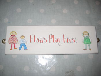 Bespoke Play House Sign, 11 of 11