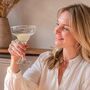 Personalised 40th Birthday Gift Engraved Margarita Glass, thumbnail 2 of 8