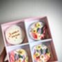 Personalised Bumble Bee Meadow Letterbox Biscuits, thumbnail 1 of 7