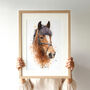 Personalised Dog, Horse And Pet Watercolour Portrait, thumbnail 1 of 12