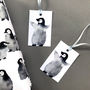 Baby Penguins Christmas Wrapping Paper Set, thumbnail 8 of 10