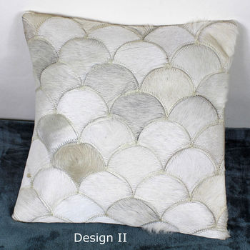 Cowhide Hive Cushions Covers, 3 of 4
