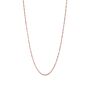 Rose Gold Twist Chain Necklace, thumbnail 4 of 4