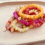 Colour Pop Gemstone Bead Bracelet, thumbnail 1 of 12