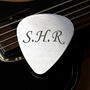 Personalised Initials Stainless Steel Plectrum Gift, thumbnail 2 of 7