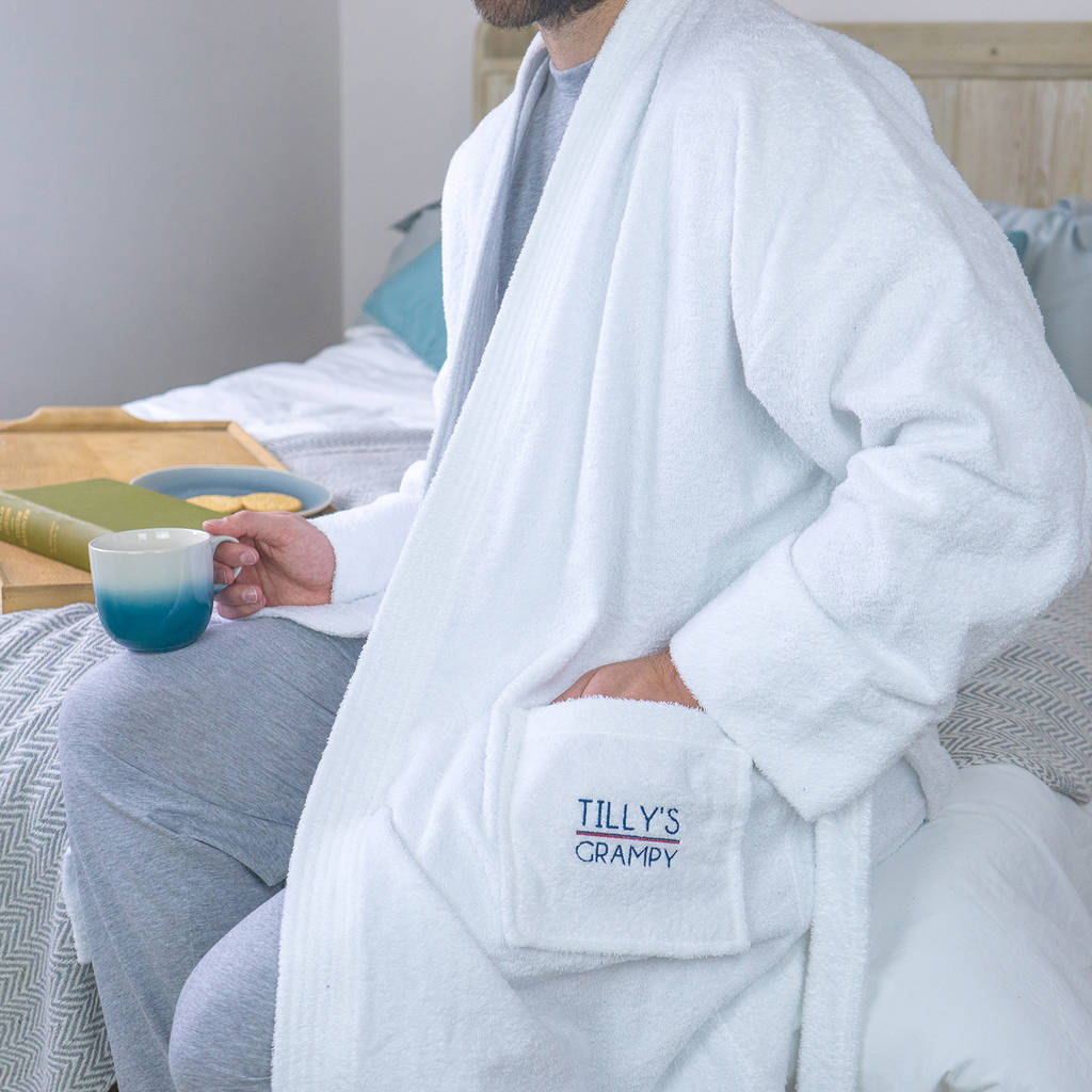 men's towelling bathrobes primark