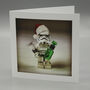 Santa Stormtrooper Christmas Card, thumbnail 4 of 5