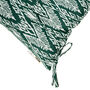 Batik Seat Pad In Green, thumbnail 3 of 3