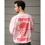 French Frights Men's Slogan Sweatshirt, thumbnail 3 of 9