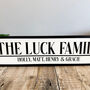 Personalised Family Name Road Sign For Home Decor, thumbnail 3 of 4