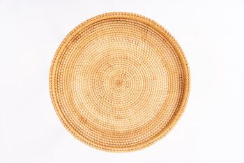 Boho Rattan Eco Friendly Side Table, 5 of 5
