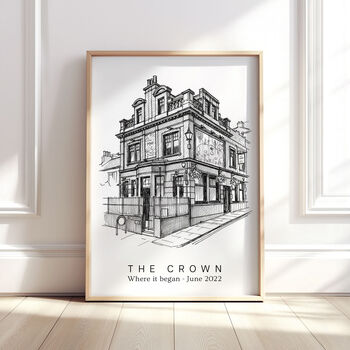 Personalised Home And Venue Pencil Drawing From Photo, 6 of 12