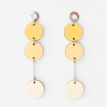 Ilta Wooden Drop Earrings, 5 of 8