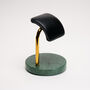 Verde Guatemala Marble Watch Stand Gold, thumbnail 7 of 8