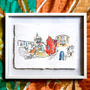 Portmeirion Print On Recycled Rag Paper, thumbnail 1 of 3