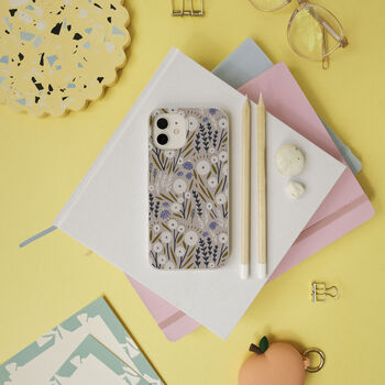 Floral Eco Friendly Biodegradable Phone Case, 5 of 7