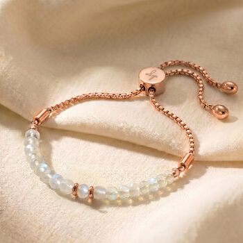 June Birthstone Moonstone Bracelet, 4 of 7