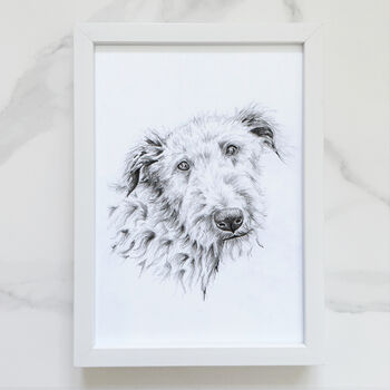 Personalised Pet Portrait Drawing, 6 of 11