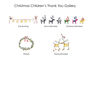 Children's Christmas Thank You Cards, thumbnail 3 of 4