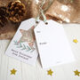Pack Of Six Vintage Star Ireland Christmas Gift Tags, thumbnail 3 of 5