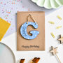 Personalised Grampy G Letter Grandma Birthday Card, thumbnail 3 of 7