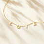 9ct Gold ‘Love’ Necklace, thumbnail 5 of 7
