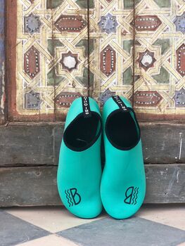 Sea Green Brighton Water Shoes, 3 of 8